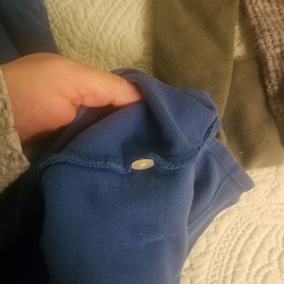 Roundtree & Yorke Men's Blue Polo Shirt - Picture 6 of 7